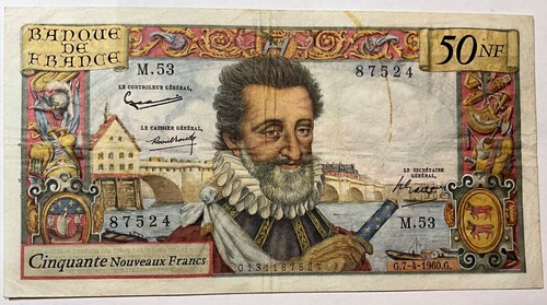 France nouveaux francs - -,