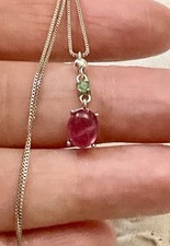 RUBIS cabochon , ÉMERAUDE OR