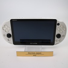 【Excellent】Sony PS Vita PCH-2000 Glacier White Wi-Fi Model Console only #Ret0717