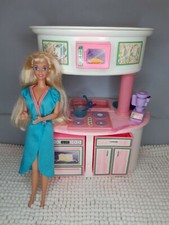 Cuisine Barbie vintage / Cuisine modelages 1993 Mattel / pâte à modeler