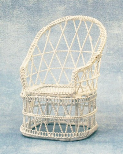 Maison poupées blanc peint - maison,