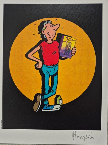 Margerin libris signé - ex-libris,