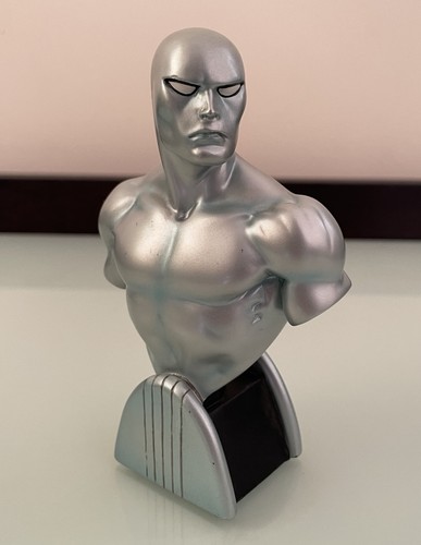 Marvel silver surfer mini bust - silver,
