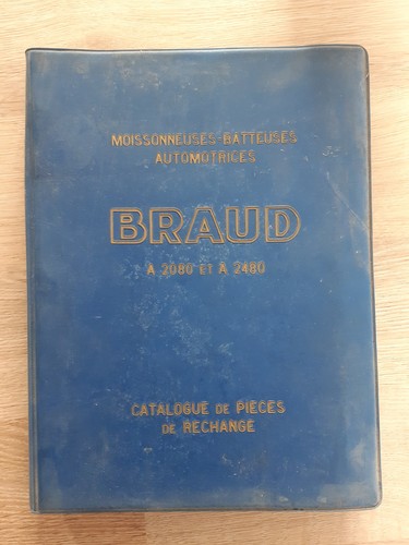 Moissonneuses batteuses braud - ,