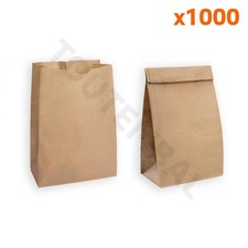 Sac papier kraft soufflets - papier, à