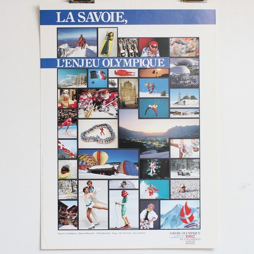 Affiche savoie l enjeu - affiche, la