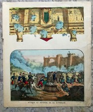 Saussine Imagerie du jeu Original Illustration Bernard Coudert Attaque citadelle