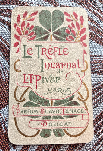 Carte parfumée calendrier - carte,