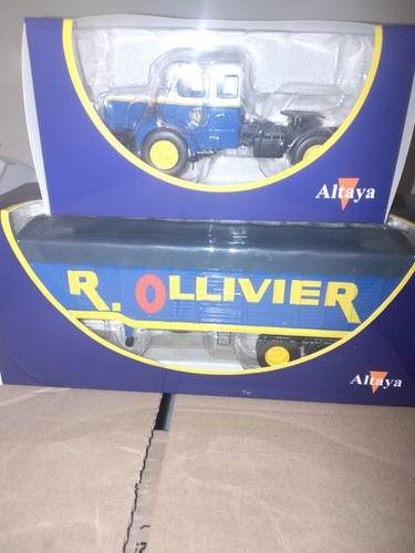 Semi remorque berliet tlm 10 - ,