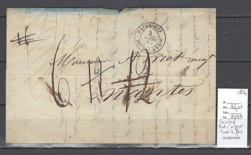 France lettre paimboeuf - france,