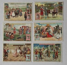 série complète 6 CHROMOS