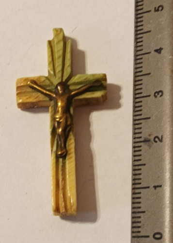 Ancien crucifix croix os - ancien,