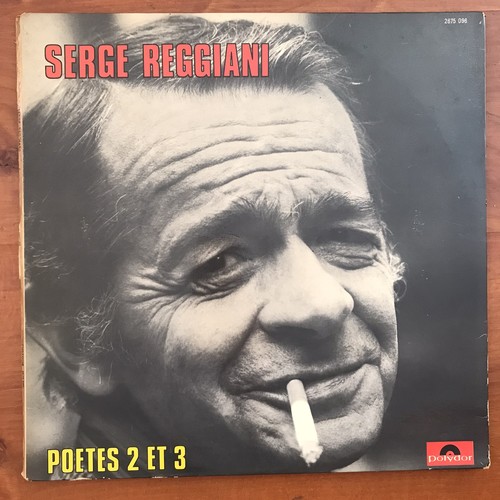 Serge reggiani poètes et - poètes,