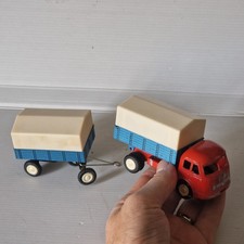 GAMA ancien Mercedes Camion Bâché avec remorque cij jrd solido