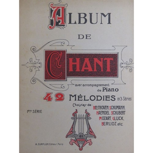 Album chant 1ère - 1ère, série