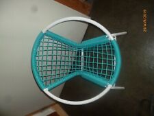 fauteuil enfant coquille scoubidou vintage 1960