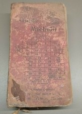  RARE GUIDE MICHELIN DE  1922 , NO MASCOTTE , NO BIBENDUM, NO PLAQUE EMMAILLEE 