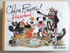 Jeu de société Chien Pourri ! Président ! Un Jeu de l'École des Loisirs Complet
