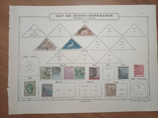CAP de BONNE ESPERANCE  1  Page Recto Verso  d album  ARTHUR MAURY  10 EME  Edit