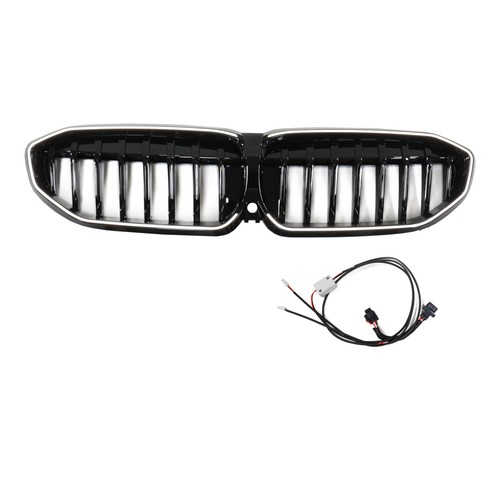Grille calandre led noire - grille, de