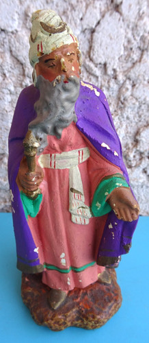 Santon roi mage maure devineau - maure,