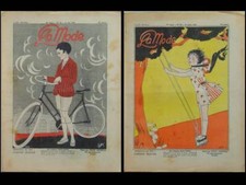 LA MODE -2 N°- 1920 - FRENCH FASHION MAGAZINE -WOMAN AND CHILD FASHION, ART DECO