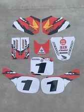 Graphic Kit deco vintage Replica 1994 pour moto Honda QR50 QR 50 par MXSpirit