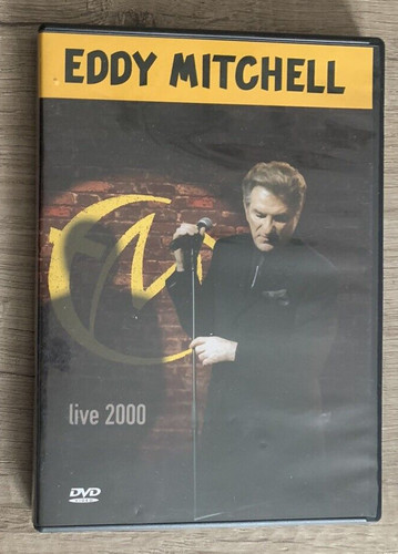 Dvd eddy mitchell live 2000 - eddy,