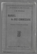 MANUEL DU JUGE COMMISSAIRE