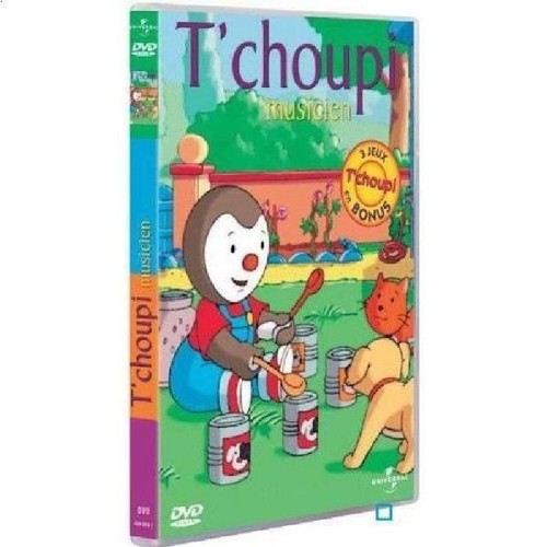 Dvd choupi musicien - t'choupi,