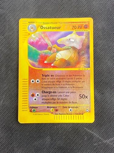Carte pokémon ossatueur - carte,