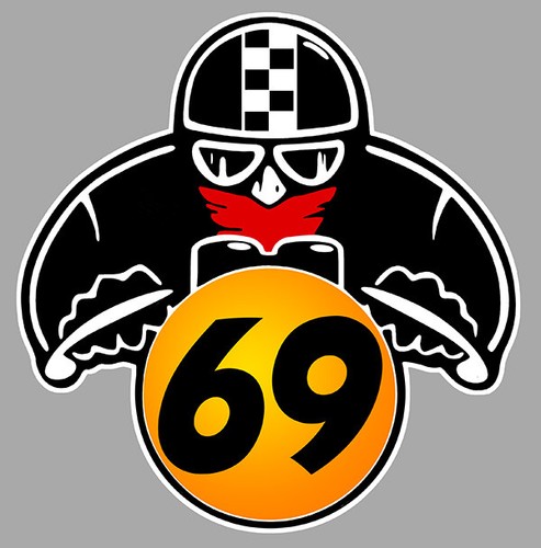 Motard cafe racer vintage - motard,