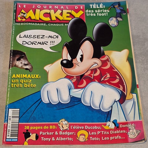 Journal mickey laissez - le,