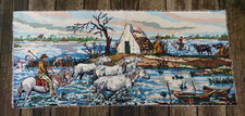 CANEVAS SCENE DE CHASSE A
