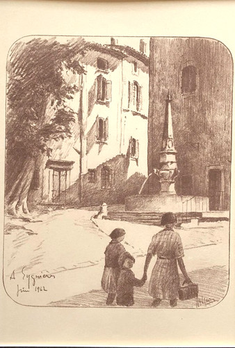 Lithographie drevet - de, j.