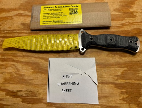 Busse combat knife custom - combat, knife/custom