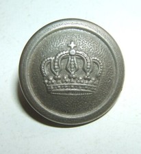 WWI - BOUTON D'UNIFORME ALLEMAND / PRUSSIEN - 14 / 18 - JUS DE GRENIER  - 21 mm