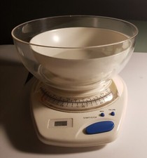 Balance Ménagère avec horloge ~ cuisine  ( Manue Mécanique) Gingo Biloba GB-115