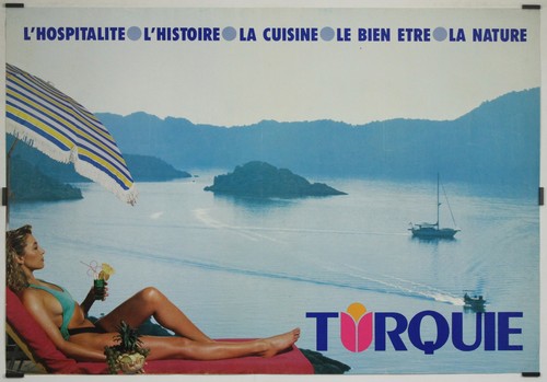 Turquie vers 1970 affiche - turquie,