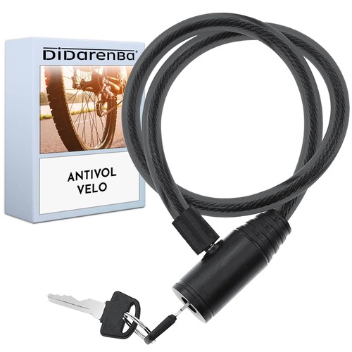 Antivol velo câble acier - velo,