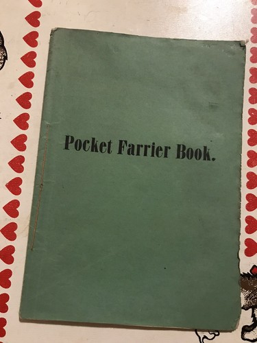 Pocket farrier book farmers - pocket, book.