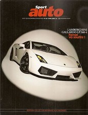 SPORT AUTO 555 GALLARDO LP560-4 MERCEDES SLK350 SPORT SL63 AMG IMPREZA WRX STi