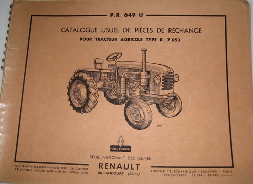 Catalogue pieces detachees - pieces,