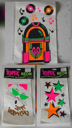 Set vintage 1980s neon - 3,