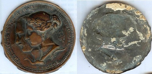 Médaille table victoria - de,