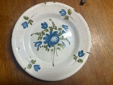 Assiette en faïence Décor de