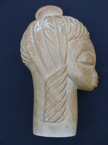 Statue femme cheveux - femme, long