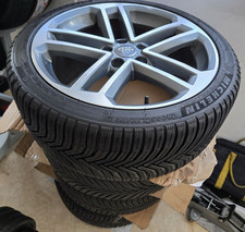  4 Jantes Audi A3 8v Sline Avec Pneu Michelin Neuf. 
