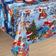 Nappe de Noël Toile cirée