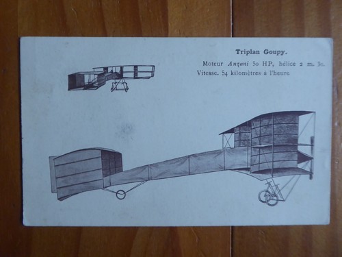 Carte postale aviation - carte,